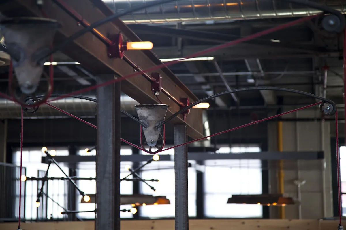 Trusses and ductwork left exactly as found.